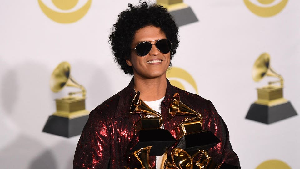 Bruno Mars Beats One Of His Own Biggest Hits With A Grammy Winning Smash