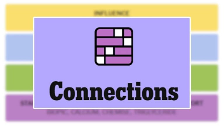 Today’s NYT ‘Connections’ Hints And Answers For Sunday, August 31st