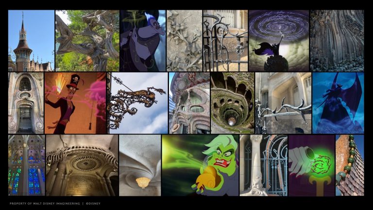 Walt Disney World's Villains Themed Land To Utilize 'Conjured Architecture,' Inspirations Revealed At Destination D23