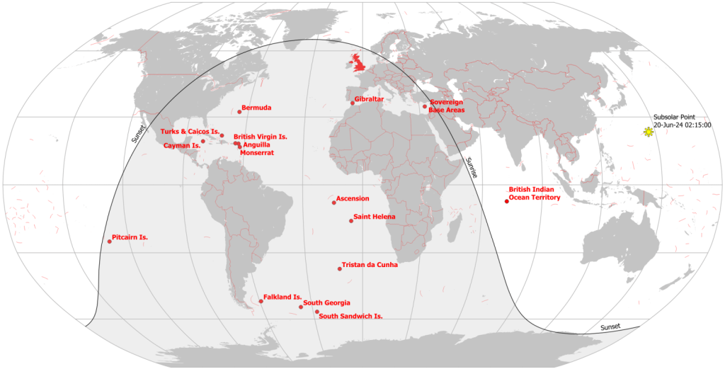 The Sun Sets On The British Empire