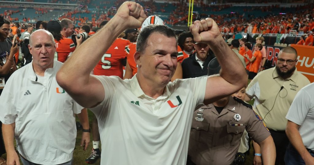Mario Cristobal’s Miami Hurricanes Take Big Step Toward The Playoff With Gritty Win Over Notre Dame