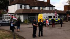 Police Make Three Arrests During Epping Protest