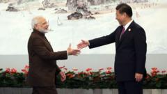 Reeling From Trump's Tariffs, India And China Seek A Business Reboot
