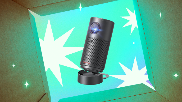 This Soda Can Sized Smart Projector Is 35% Off For Labor Day
