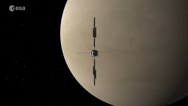 ESA's JUICE Spacecraft Flies By Venus On Its Way To Jupiter's Icy Moons