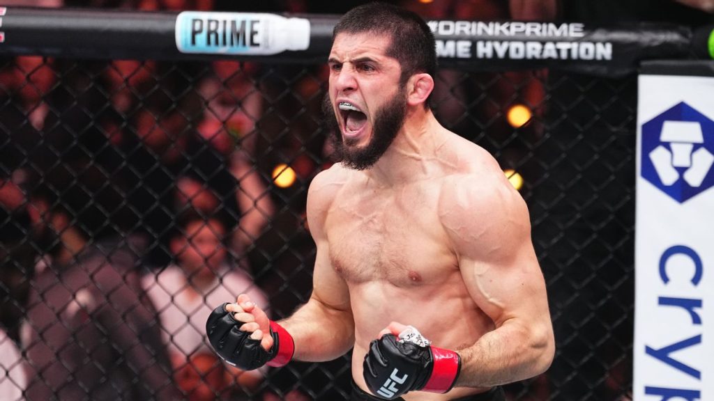 Makhachev Della Maddalena Headlines UFC 322