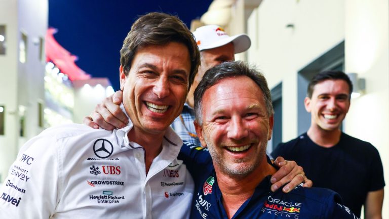Wolff Admits He Misses 'great Enemy' Horner