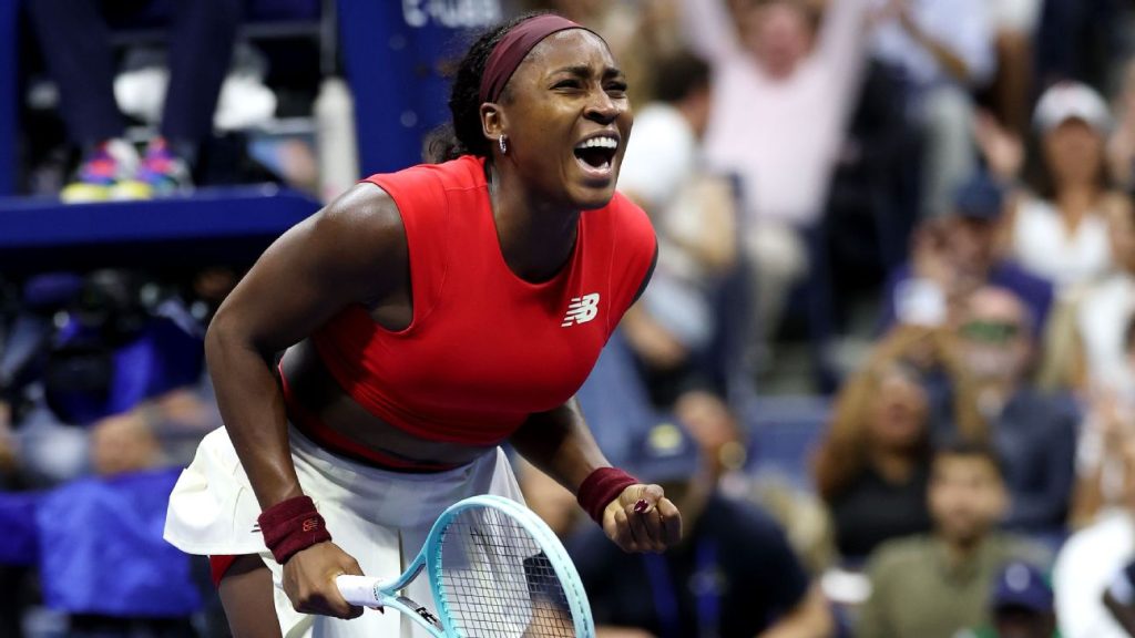 Gauff Fights Tears, 8 Double Faults To Grind Out Win