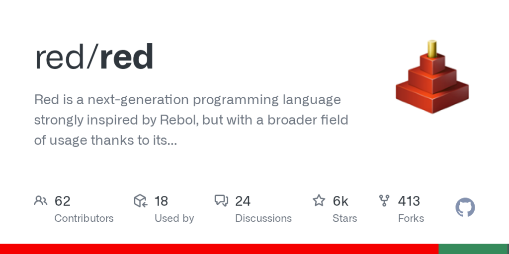 Red Is A Next Generation Programming Language Strongly Inspired By REBOL