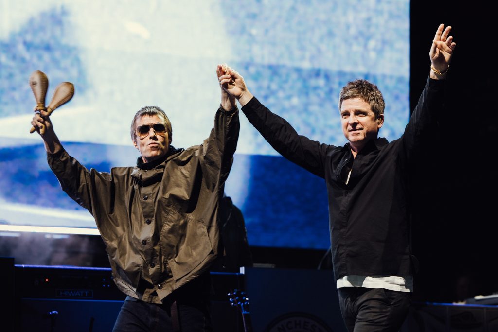 Oasis’ Streams Rise To New Live ’25 Tour Peak Following Labor Day Weekend Takeover
