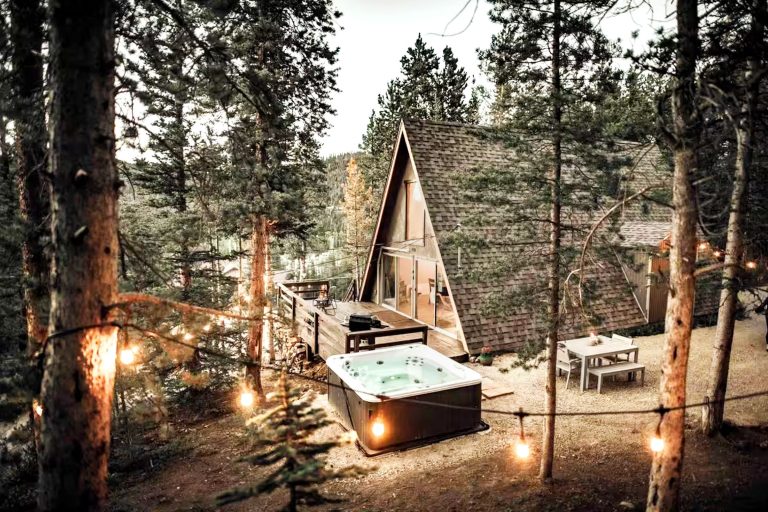 40 Best A Frame Cabins For Fall Foliage, Winter Snow, Or Summer Lake Days