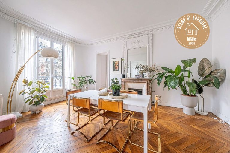 My Favorite Airbnb: A Historic Parisian Flat With Two Balconies And Modern Art
