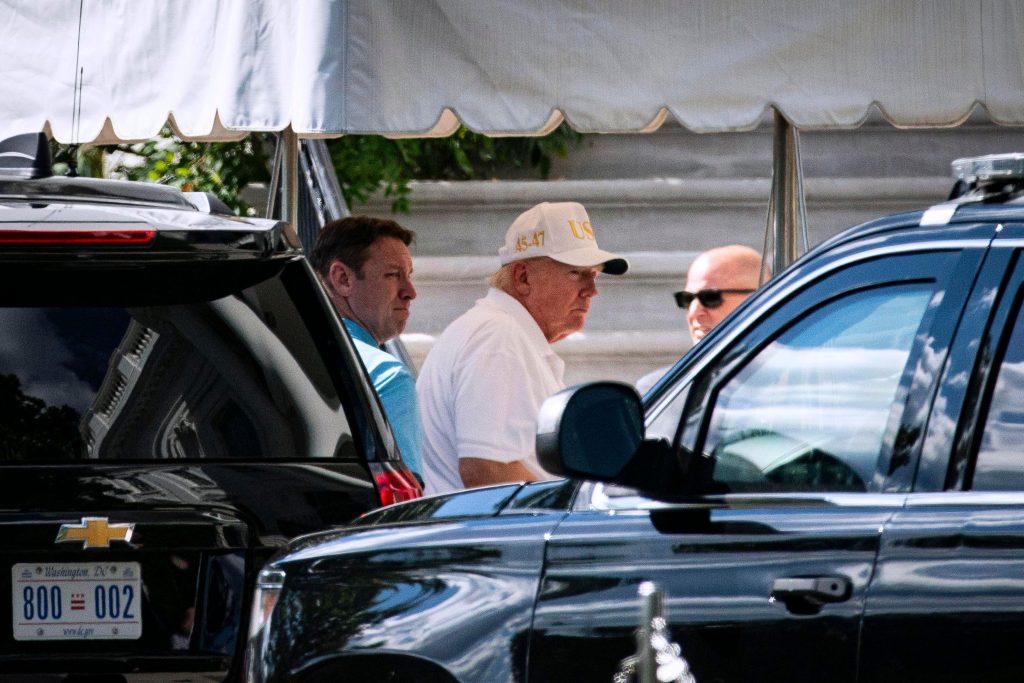 Trump Appearing In Public Today For The First Time In A Week—Amid Death Rumors