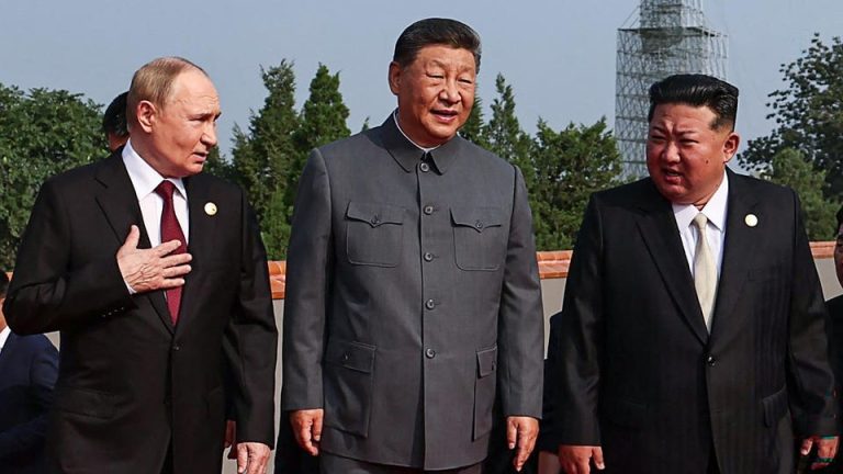 Xi Poses With Putin And Kim Jong Un—Trump Says They Are Gathering To ‘Conspire Against’ America