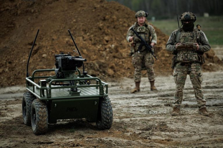Ukrainian Soldiers Race To Transform The War With Robotics