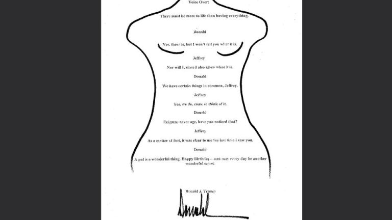 Trump’s Lewd Drawing And A ‘Depreciation’ Check: The Most Shocking Alleged New Epstein File Revelations