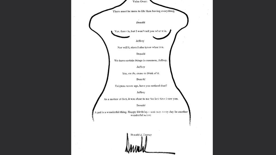 Trump’s Lewd Drawing And A ‘Depreciation’ Check: The Most Shocking Alleged New Epstein File Revelations