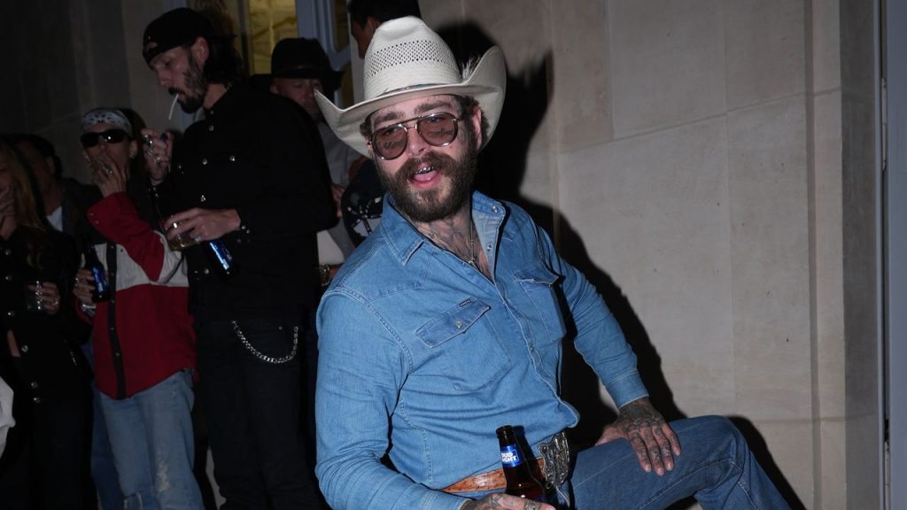 Post Malone Brought ‘The Bud Lights And The Sh*tshow To Paris’ For His Label’s Runway Debut