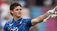 Bethell's First Ton Sets Up Record England Win Over SA