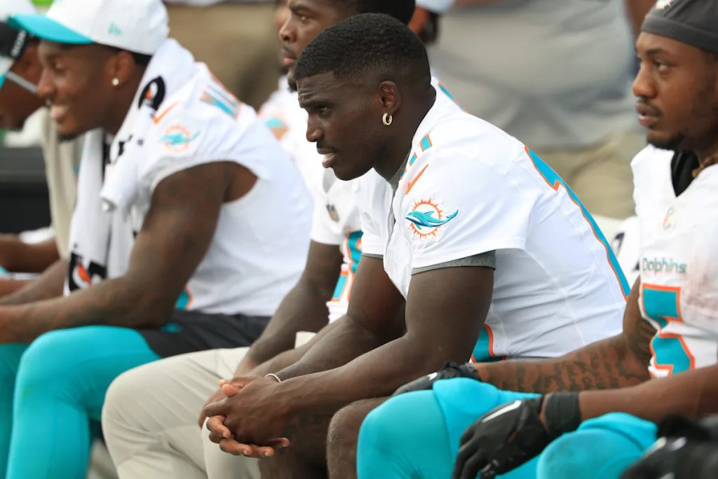 Dolphins Receiver Tyreek Hill Not Named A Captain For First Time Since Joining Miami
