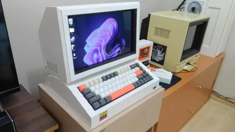 Rather Than Buy A Brand New PC Case, One Redditor Elects To Make Their Own Out Of Lego Style Bricks