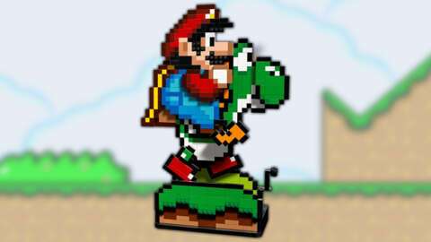 Lego's Retro Super Mario World Model Gets Huge Limited Time Discount At Walmart