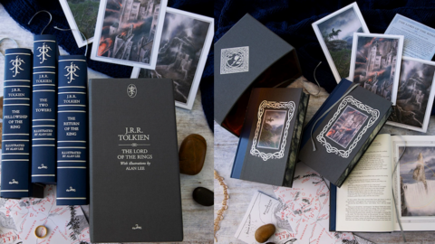 The Stunning Lord Of The Rings Collector's Box Set Illustrated By Alan Lee Is 60% Off