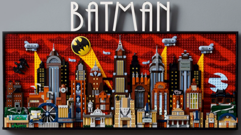 Lego Batman Animated Series 3D Wall Art Gets Rare Discount At Walmart