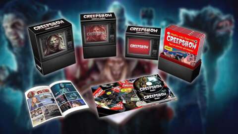Creepshow Complete Series Collector's Edition Comes With CRT TV Display Box