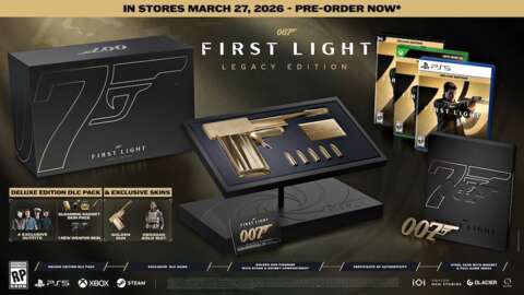 007 First Light Collector's Edition Comes With A Golden Gun Replica