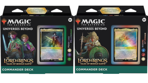 Lord Of The Rings Magic: The Gathering Commander Decks Restocked At Amazon