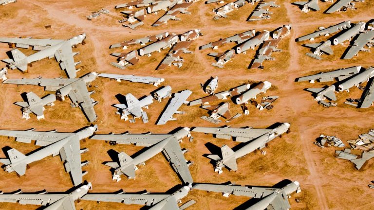 The “Aircraft Graveyards” That Keep Aviation Alive