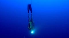 Watch: Moment Freediver Sets New World Record With Breath Defying 126m Plunge