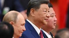 Xi, Putin And Kim Show United Front At Huge Chinese Military Parade