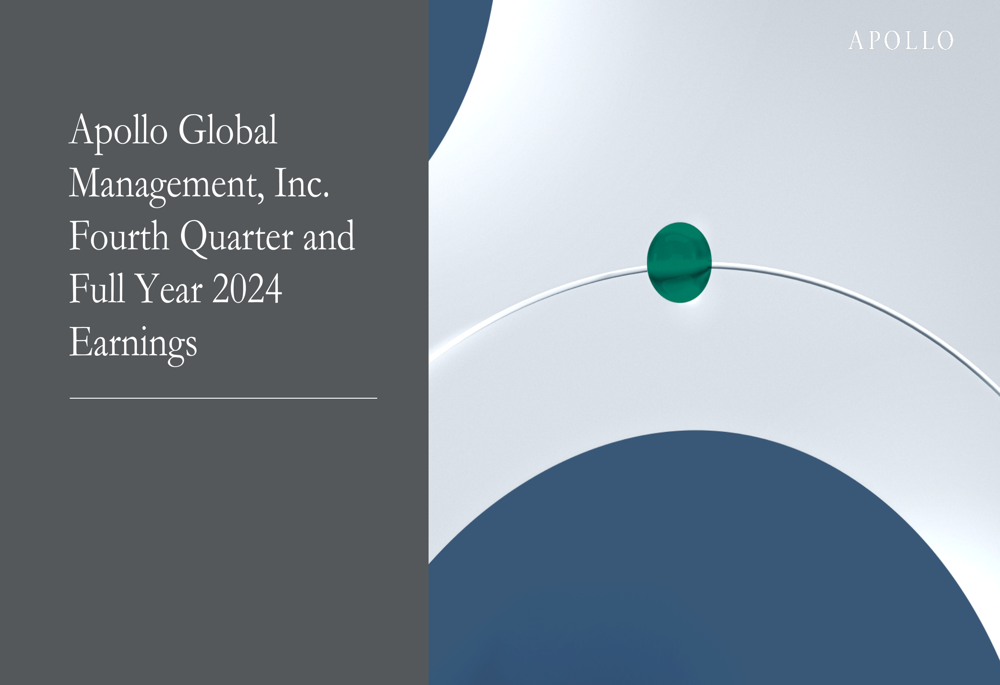 Apollo Global Management Q4 2024 Slides: Record Earnings And AUM Surpass $750 Billion