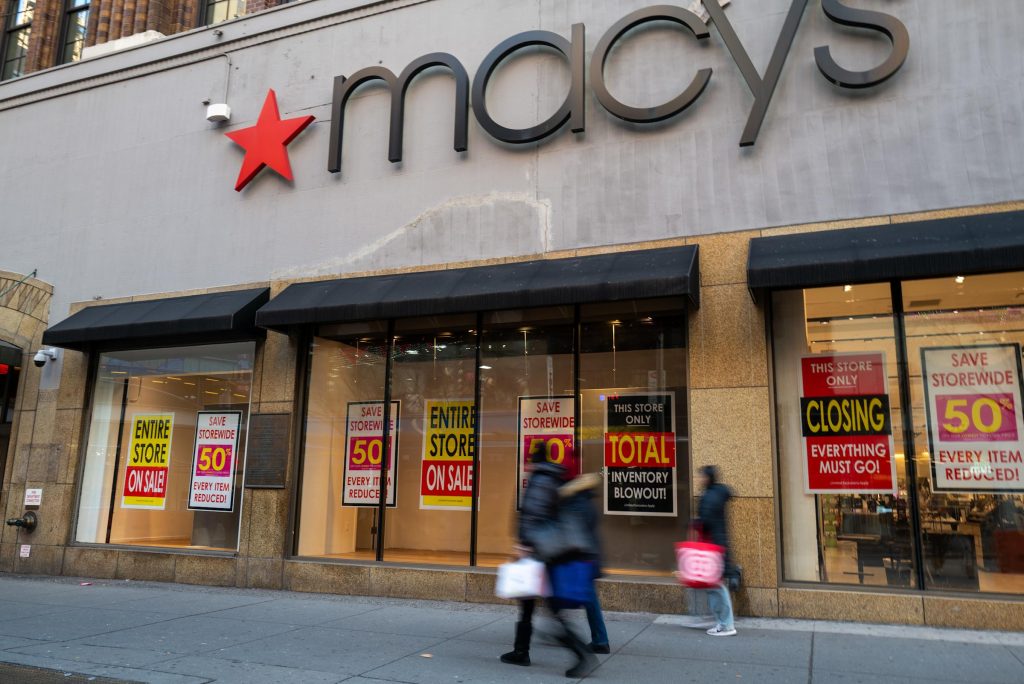 Macy's Stock Soars As Sales Rise By Most In 3 Years, Company Plans More Store Closures