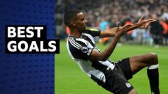 'Wonderful' Watch Isak's Best Premier League Goals