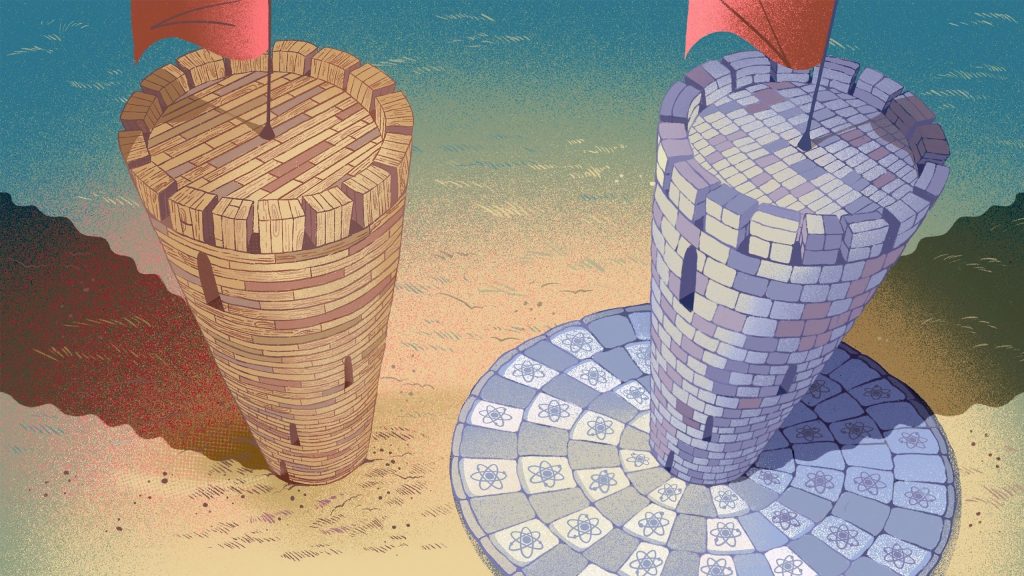 The New Math Of Quantum Cryptography