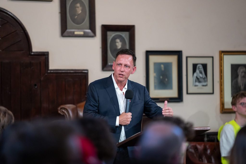 Peter Thiel Is Hosting 4 Private Sold Out Lectures About The Antichrist At A Club In San Francisco