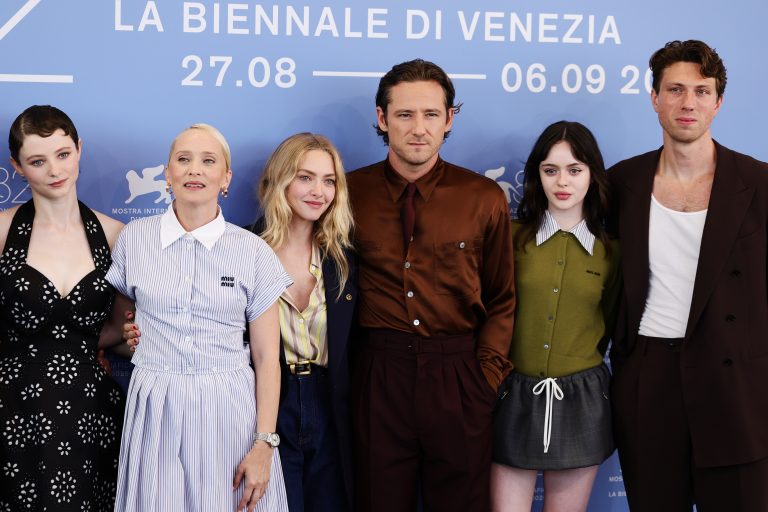Amanda Seyfried In Tears, Does Shaker Dance After ‘Testament Of Ann Lee’ World Premiere At Venice Film Festival