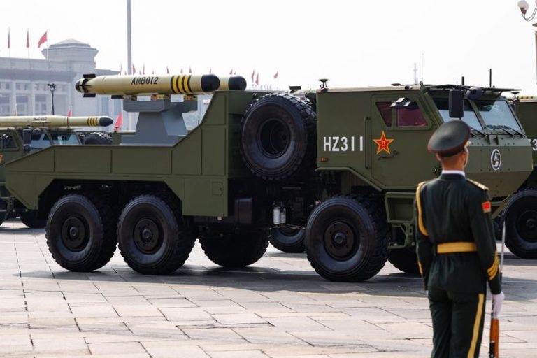 Analysis China's Parade Of New Weaponry Sends Message Of Deterrence