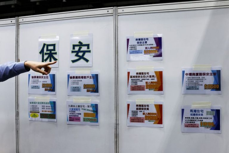 Hong Kong's June August Unemployment Holds Steady At 3