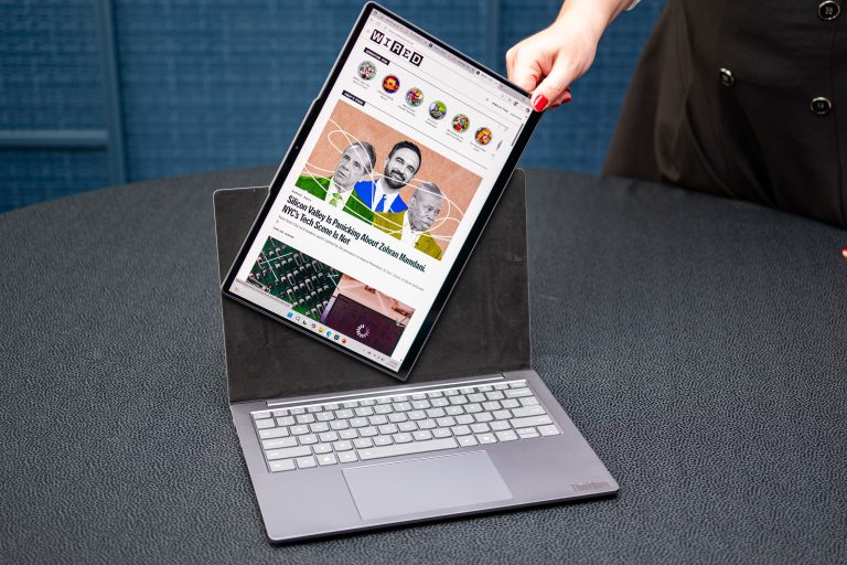 Lenovo's ThinkBook VertiFlex Concept Laptop Has A Swiveling Screen