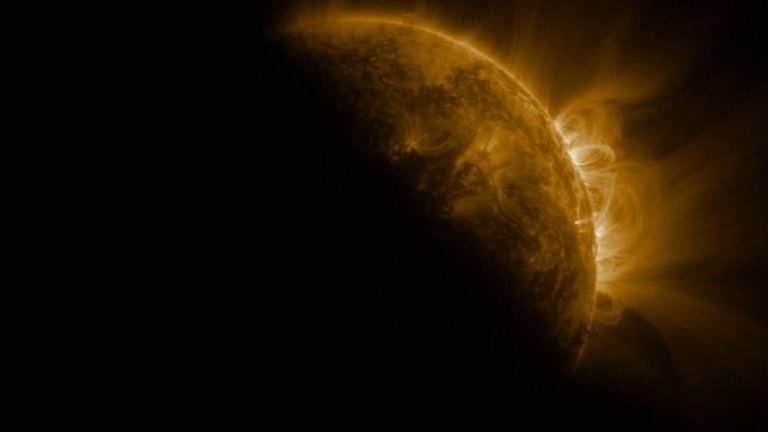 Moon Blocks Satellite Views Of The Sun Before Lunar Eclipse | Space Photo Of The Day For Sept