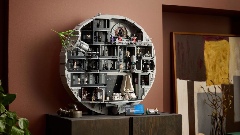 This Fully Operational 9,000 Piece Lego Star Wars Death Star Is The Most Expensive Lego Set So Far