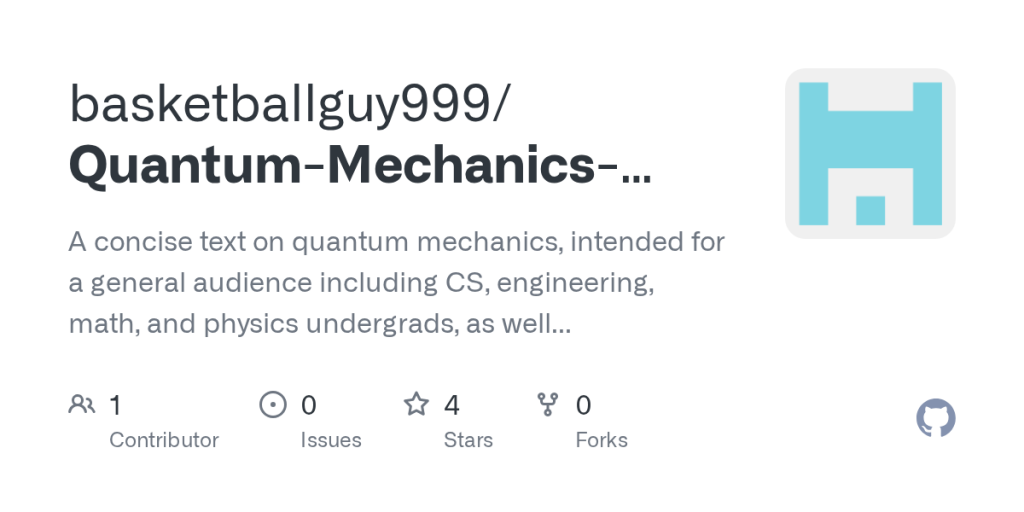 Quantum Mechanics, Concise Book