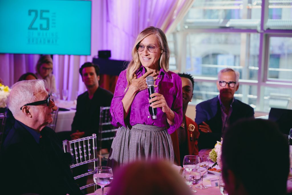 Sarah Jessica Parker, Jonathan Groff Gather Broadway Luminaries For Gala Luncheon