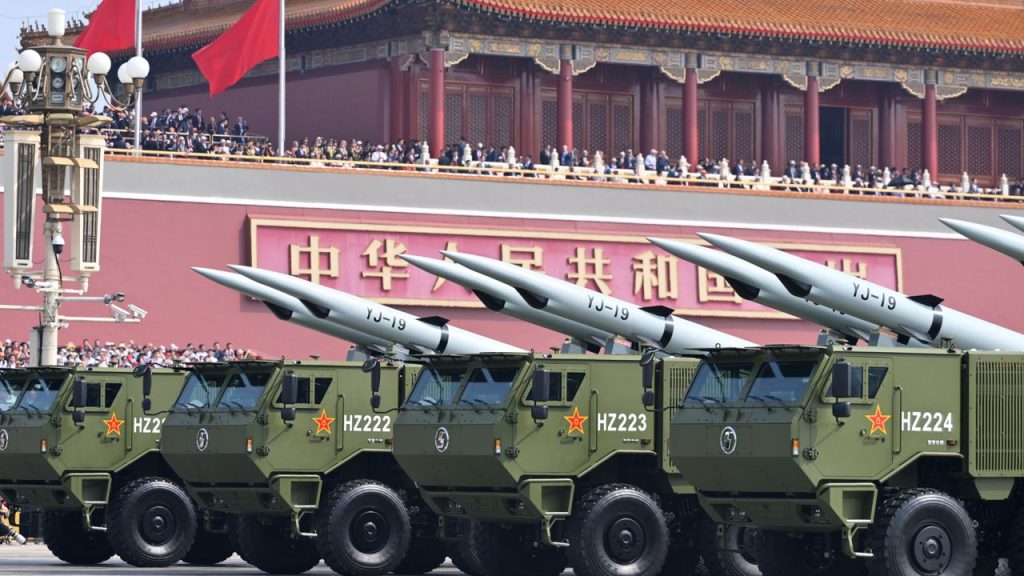 China Shows Off Advanced Hypersonic Missiles, ICBMs And Drones In Military Parade (photos)