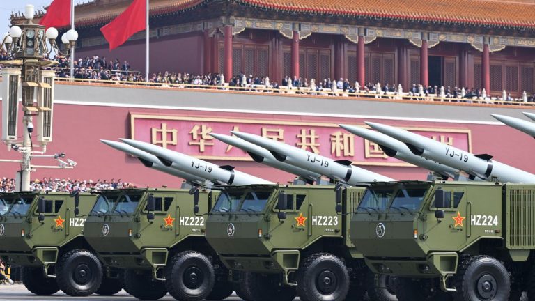China Shows Off Advanced Hypersonic Missiles, ICBMs And Drones In Military Parade (photos)