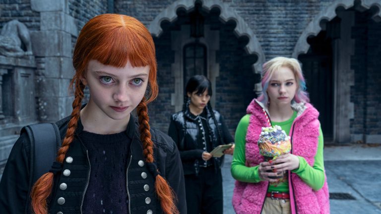 ‘Wednesday’s Emma Myers Shoots Down Potential Enid & Agnes Romance